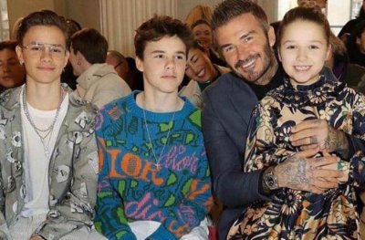 ​贝克汉姆的儿子（贝克汉姆三公子16岁了）