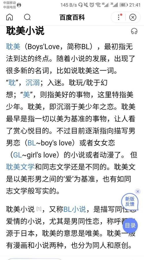 什么叫耽美耽美小说什么意思