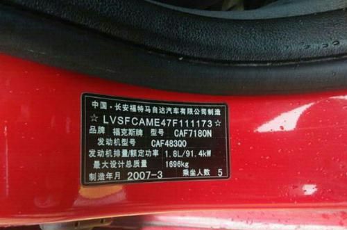 车架号有什么规则