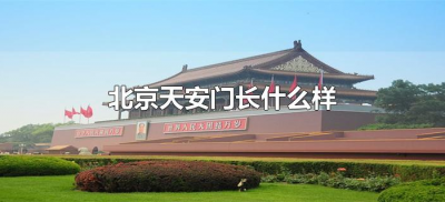 ​北京天安门长什么样（天安城门长什么样）