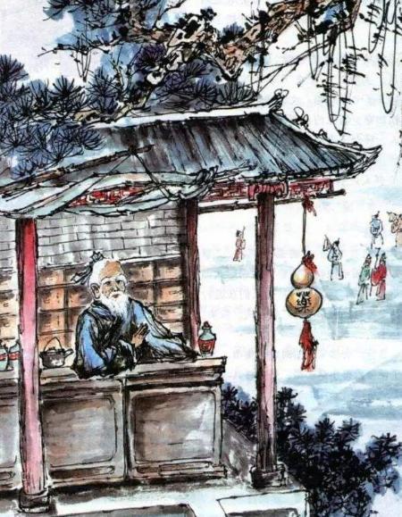 古代药铺门前都有两件东西,一件大家熟知,一件却很陌生