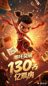 ​【130亿登顶！哪吒踏破苍穹，国漫神话燃爆全球！】