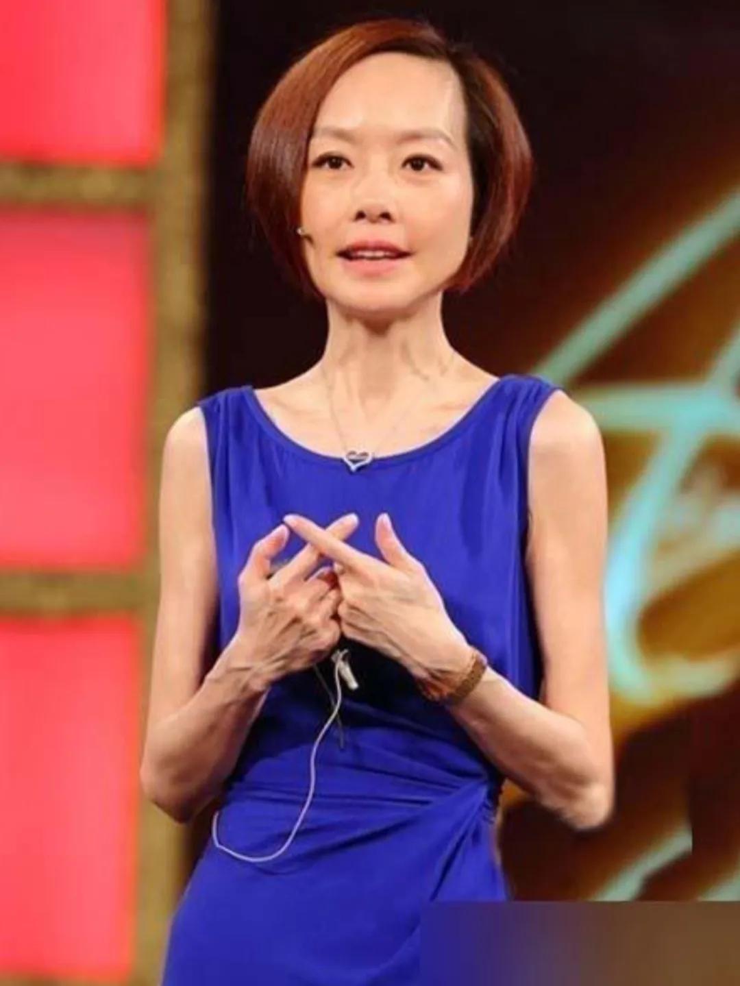 陈鲁豫瘦得皮包骨