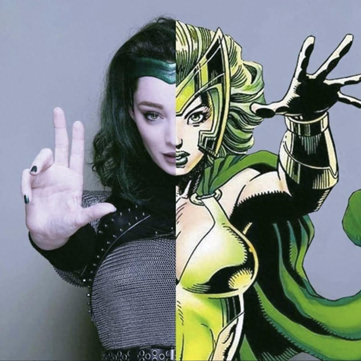 神仙颜值，《天赋异禀》北极星饰演者艾玛杜蒙特，万磁王小女儿