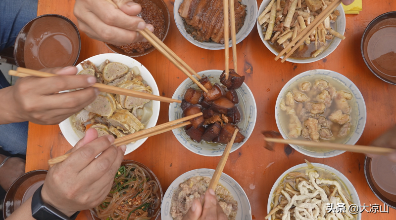 九大碗(越西九大碗习俗)