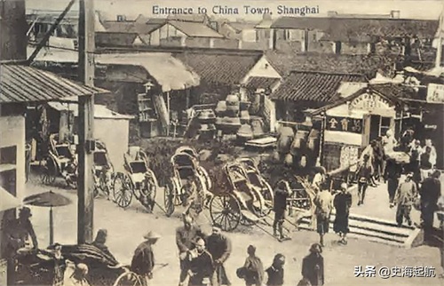 民国时的重要客运工具——黄包车,老照片带你看看老上海的黄包车